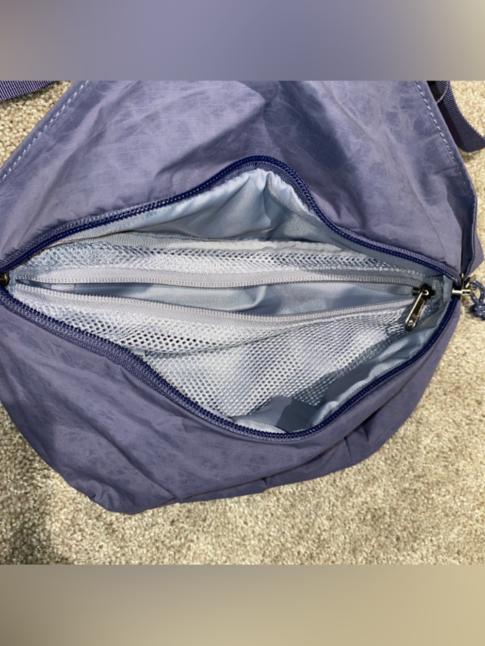The North Face Glen Canyon Lumbar Pack Twilight Galaxy Purple Fanny Pack NWOT - Picture 3 of 8